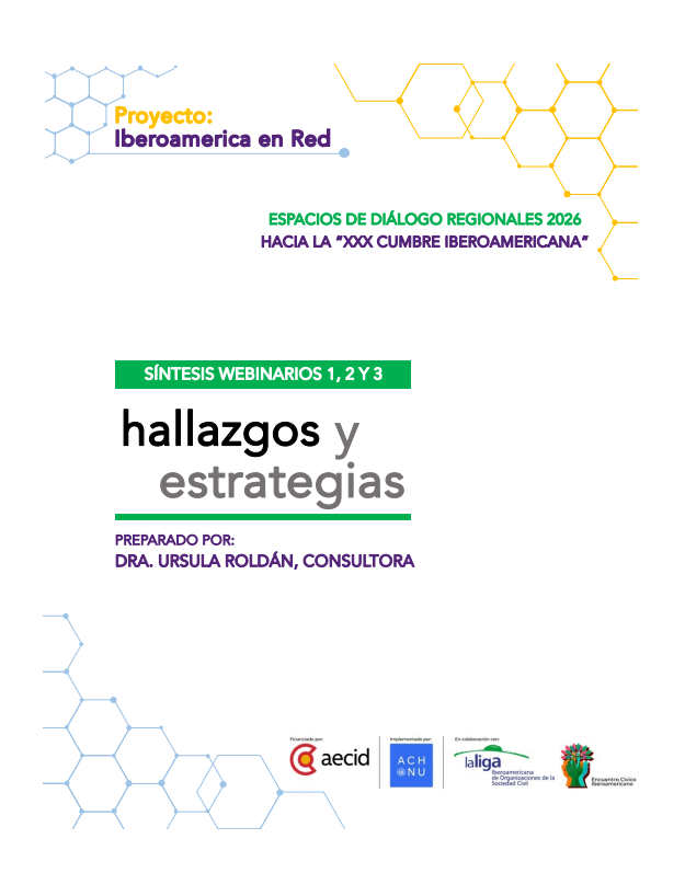 Síntesis Webinarios 1, 2 y 3: hallazgos y estrategias